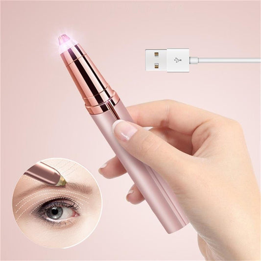Nomada-Mini Afeitadora USB para Cejas: Belleza Sin Dolor, Donde Quieras